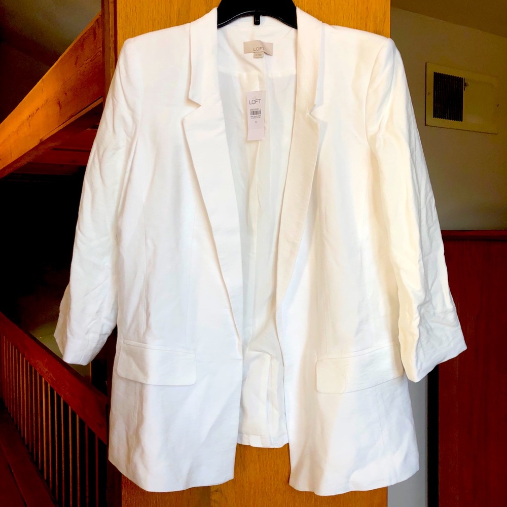 White Blazer